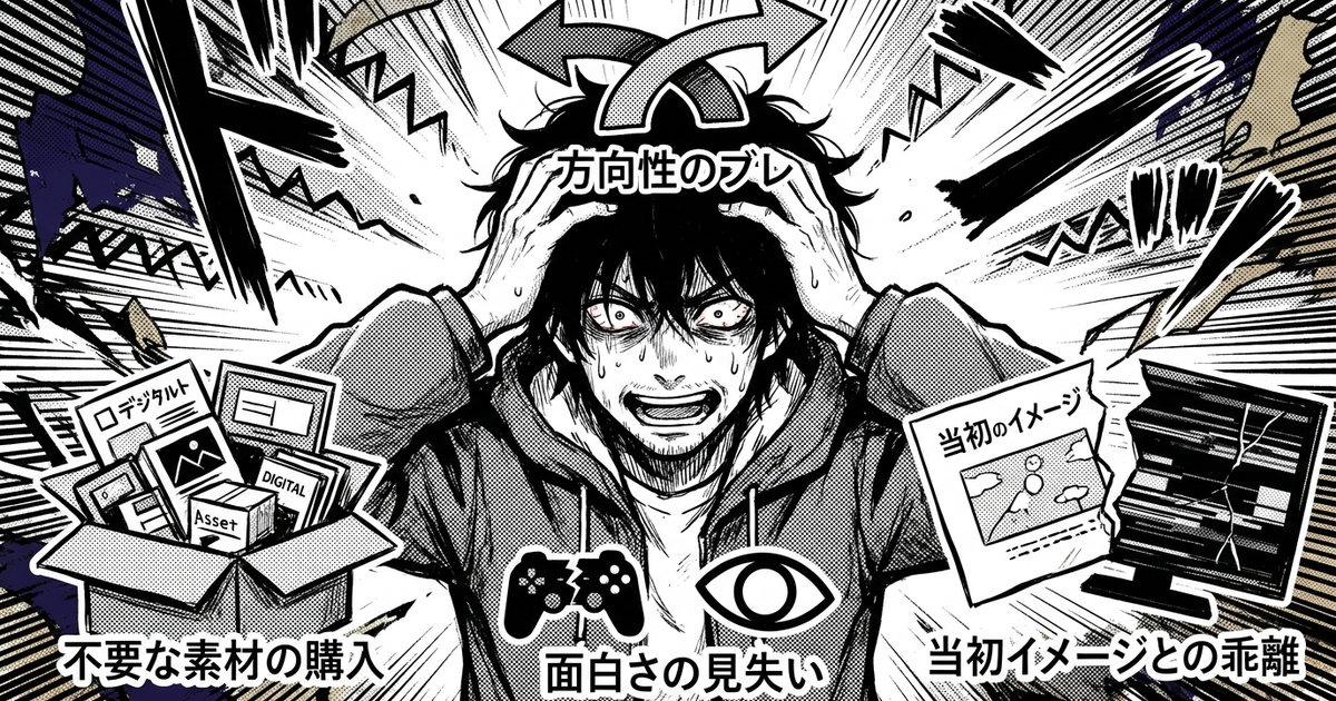 「面白い」の定義が曖昧なまま2年以上かけてしまう